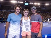 Thể thao - Tennis 24/7: Mỹ nhân mê mẩn Federer, ví với siêu anh hùng Ma trận