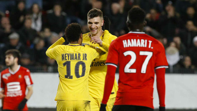 Rennes - PSG: Neymar làm nền, &#34;kép phụ&#34; rực rỡ - 1