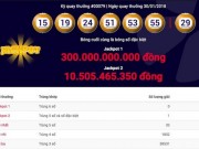 Tin tức trong ngày - Vietlott thông tin chính thức vụ jackpot 1 lần đầu vượt 300 tỉ