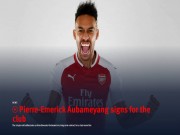 Bóng đá - Arsenal rung chuyển “bom tấn”: Aubameyang cập bến Emirates 64 triệu euro