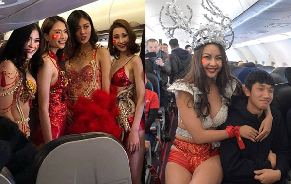 Trình diễn bikini trên máy bay và loạt scandal đầu năm 2018 của sao Việt - 1
