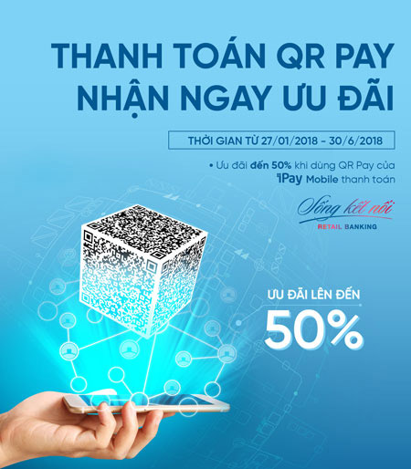 Ưu đãi giảm tới 50% từ VietinBank khi thanh toán bằng QR Pay - 1