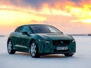 Tin tức ô tô - Jaguar I-Pace vận hành ở địa hình băng tuyết