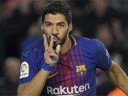 Bóng đá - Suarez - Messi &quot;bung lụa&quot; 24 bàn/11 trận: Barca hùng hổ nhắm ăn ba