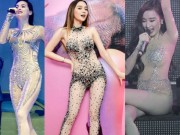 Người mẫu - Hoa hậu - Đồ diễn màu nude, bó sát cơ thể dễ gây hiểu lầm của sao Việt