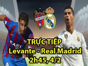 Bóng đá - Chi tiết Levante - Real Madrid: Bàn gỡ hòa phút 89 (KT)