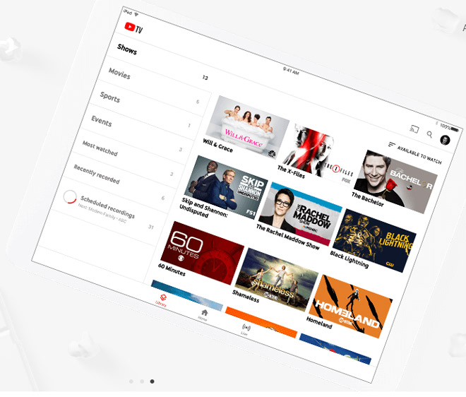 YouTube TV đã có mặt trên Apple TV và Roku - 1