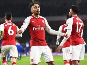 Bóng đá - Arsenal: Aubameyang khai hỏa, Mkhitaryan và trọng tài &quot;kiến tạo&quot;