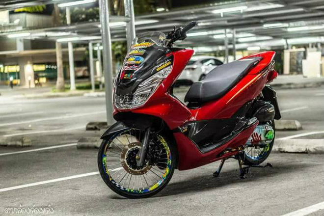 Ngắm Honda PCX độ kiểng, đậm chất xe nhà giàu - 2