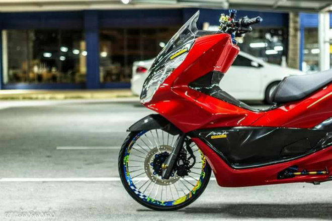 Ngắm Honda PCX độ kiểng, đậm chất xe nhà giàu - 9