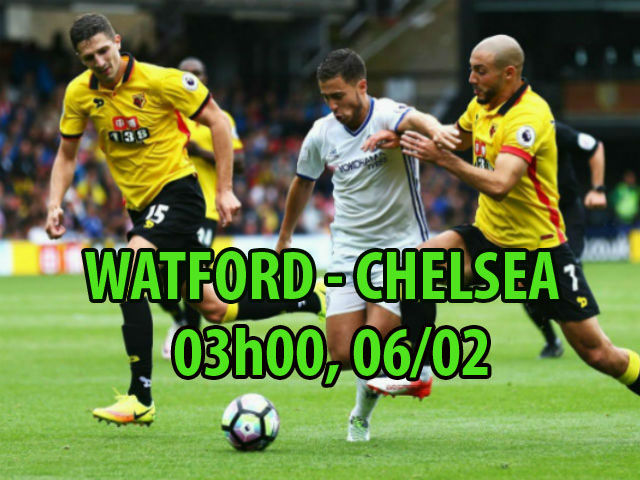 Watford – Chelsea: Quyết vượt Liverpool, đuổi MU, Conte giữ ghế