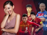 Ca nhạc - MTV - Tóc Tiên hờn dỗi vì không được chụp ảnh cùng U23 Việt Nam