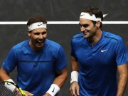 Thể thao - Mãn nhãn tennis: Federer, Nadal &quot;lên đồng&quot; tung đòn hiểm hơn phim