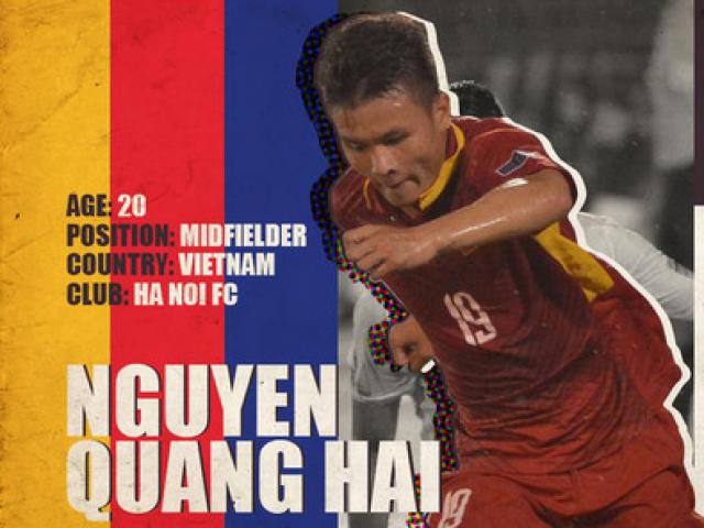 Quang Hải được đề cử ”Cầu thủ trẻ hay nhất Đông Nam Á”