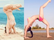 Bí quyết làm đẹp - Ngắm mãi không chán 7 mỹ nhân dáng chuẩn mặc bikini tập yoga