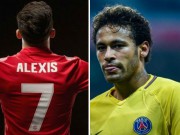 Bóng đá - &quot;Bom tấn&quot; MU Sanchez: Phá siêu kỷ lục bán áo, Neymar 222 triệu euro chào thua