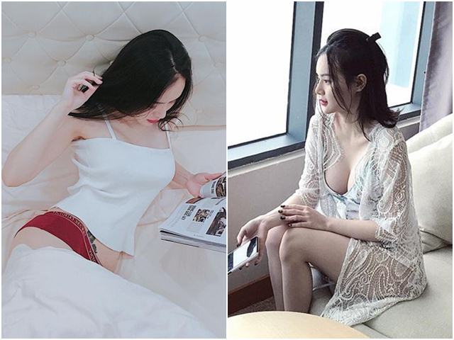 Nín thở với loạt váy áo ngủ trễ nải của em gái Angela Phương Trinh