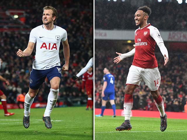 Harry Kane so tài săn bàn Aubameyang: Derby Bắc London của Vua phá lưới