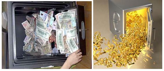 Trộm mở két sắt lấy 200 ngàn USD, bỏ lại cả đống nữ trang - 1