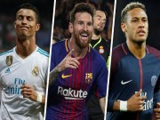 Bóng đá - Messi châm ngòi cuộc chiến Real - PSG: Ronaldo đua sao nổi Neymar