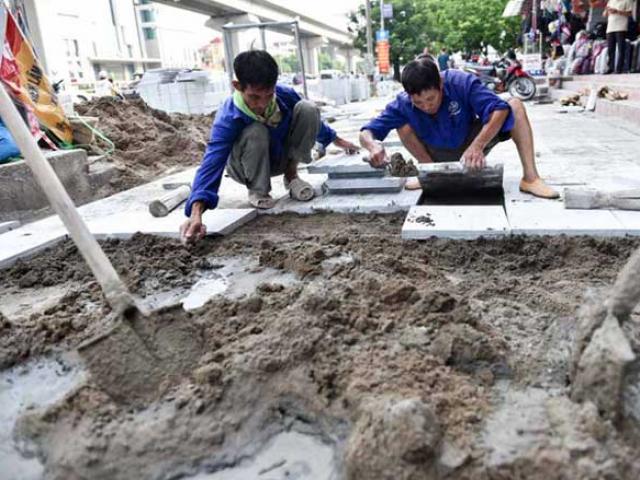 Nhiều thông tin bất ngờ trong kết luận thanh tra lát đá vỉa hè