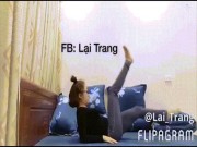 Bí quyết làm đẹp - Tập trên giường để sexy ngày Tết của &quot;hot girl 1m49&quot; Bắc Ninh