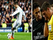 Bóng đá - Ronaldo đá phạt đền sai luật: PSG thua đau, Neymar sút vỡ mặt trọng tài