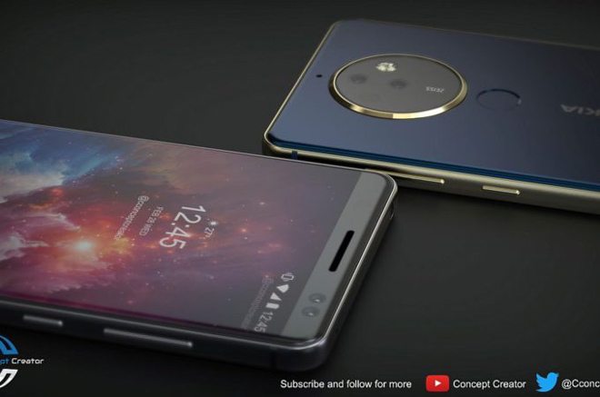 Ngắm concept Nokia 10 có camera 5 ống kính lạ mắt - 5