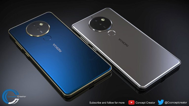 Ngắm concept Nokia 10 có camera 5 ống kính lạ mắt - 1
