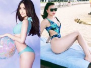 Người mẫu - Hoa hậu - 1001 kiểu chụp bikini phô diễn vòng 3 nở nang của mỹ nhân Việt