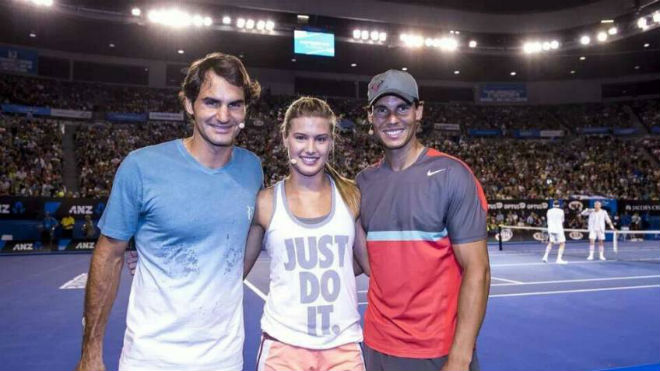 Tennis 24/7: Federer, Nadal được mỹ nhân đồng nghiệp gạ chụp ảnh nóng - 1