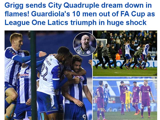 Man City tan vỡ mộng ăn 4, báo Anh thừa dịp ”dìm hàng”