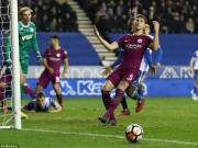 Bóng đá - Wigan - Man City: Bước ngoặt thẻ đỏ, cú sốc lịch sử