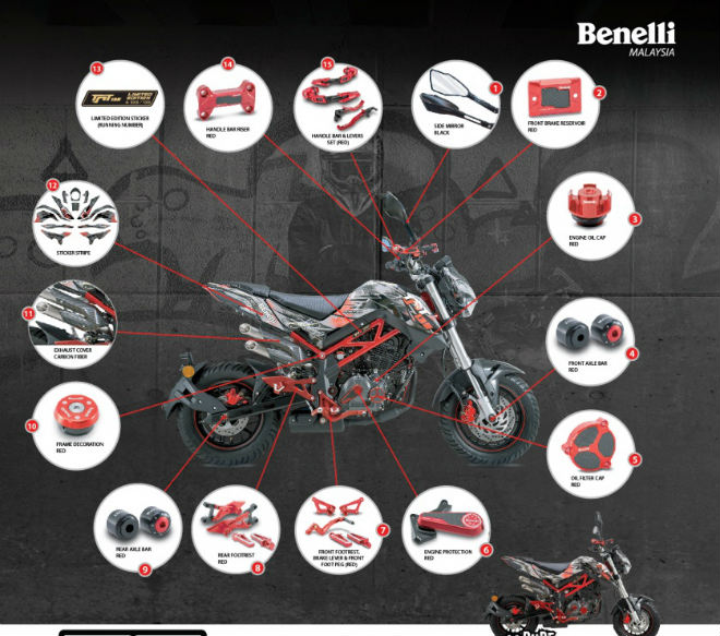 2018 Benelli TnT135 LE &#34;lên kệ&#34; cho dân tập chơi - 2