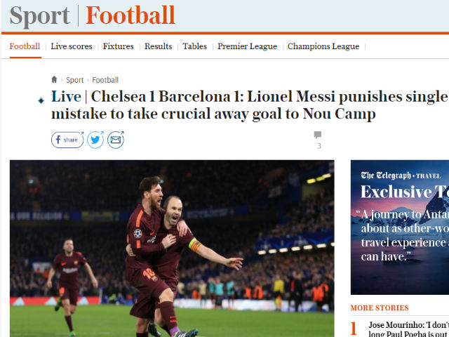 Chelsea chiến Barca: Báo Anh công kích “Terry đệ nhị”, xứ đấu bò ca ngợi Messi