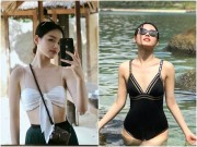 Người mẫu - Hoa hậu - &quot;Bản sao&quot; Tâm Tít diện bikini, khoe eo kiến càng nhỏ xíu