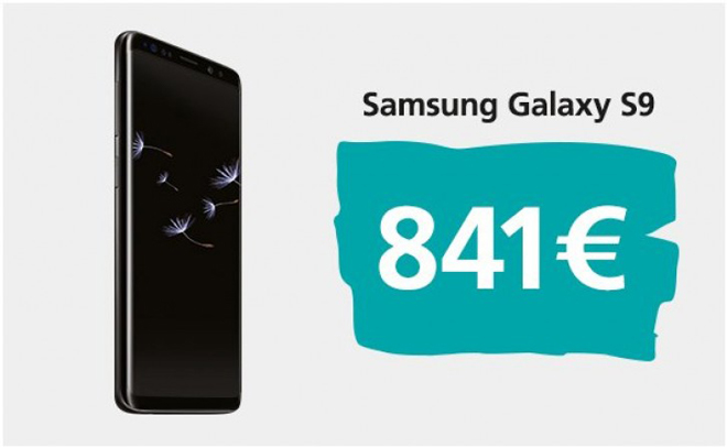 NÓNG: Đã có giá Galaxy S9/ Galaxy S9+, ngang ngửa iPhone X - 1