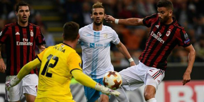 AC Milan - Ludogorets: Mãn nhãn cú sút trái phá - 1