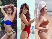 Người mẫu - Hoa hậu - Nhan sắc 10 phân vẹn 10 của 4 &quot;Nữ hoàng bikini&quot; showbiz Việt