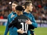 Bóng đá - Neymar chỉ lo &quot;cày tiền&quot;: Làm loạn PSG, lơ là đại chiến Real - Ronaldo