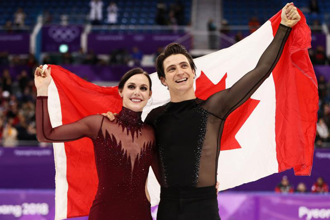 Tessa Virtue cùng bại trai của mình thực sự là cặp đôi đẹp nhất kỳ Olympic mùa đông 2018.
