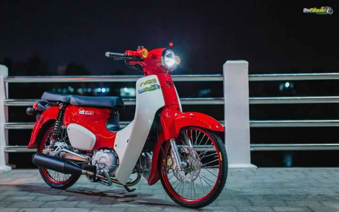 Ngắm 2018 Honda Super Cub bản độ nhẹ nhàng - 10