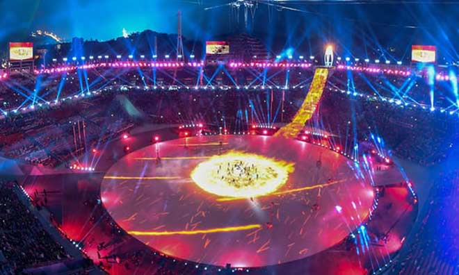 Bế mạc Olympic mùa đông 2018: Siêu phẩm sắc màu, bữa tiệc hoành tráng - 8