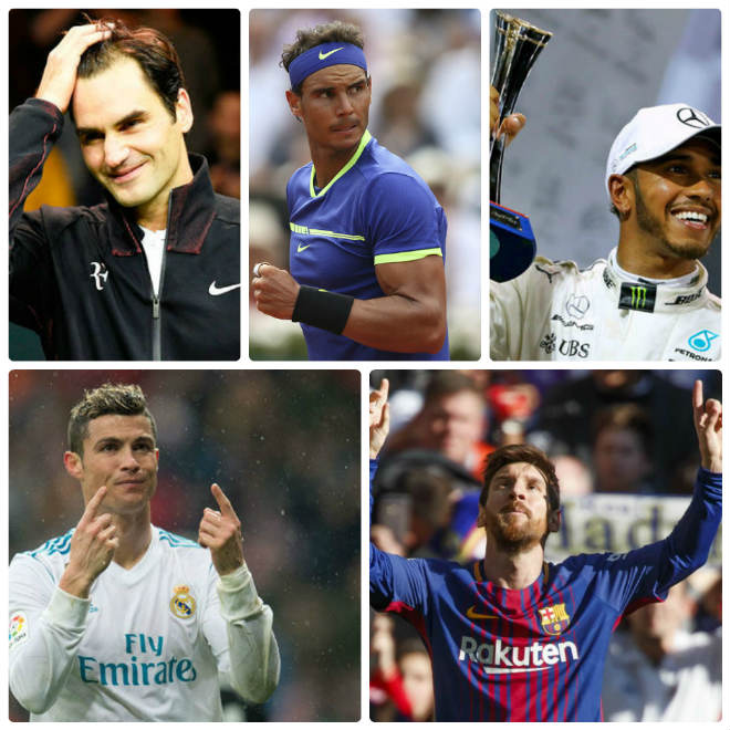 Hấp dẫn: Federer - Nadal đấu Ronaldo - Messi giải “Oscar thể thao” - 1