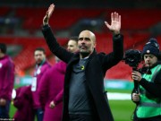 Bóng đá - Man City vô địch League Cup: Pep mơ ẵm cúp C1, sẵn sàng &quot;giơ đầu&quot; chịu phạt