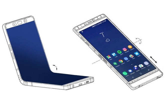 Galaxy S9 còn nóng hổi, Samsung đã úp mở thông tin về Galaxy X - 1