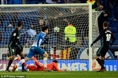 Chi tiết Espanyol - Real Madrid: Phút bù giờ oan trái (KT) - 3