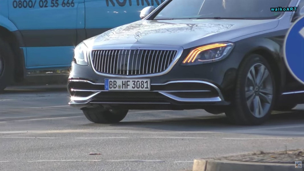 Mercedes-Maybach S-Class 2019 siêu sang xuất hiện trước giờ G - 1