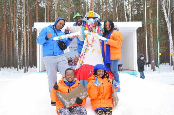 Thiếu nhi châu Phi tham gia hội trại mùa đông tại Nga - 1