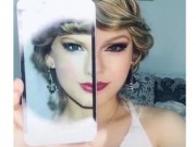 Bí quyết làm đẹp - Sốc khi xem cô gái Trung Quốc biến thành Taylor Swift